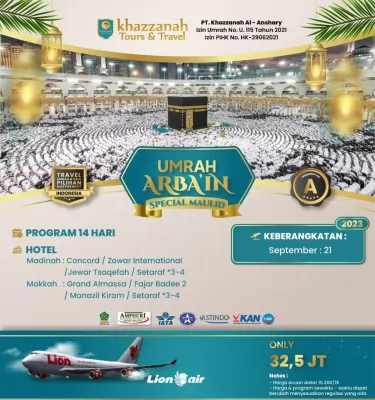 Paket Umroh Promo Plus Aqsha Agustus Di Kabupaten Bekasi